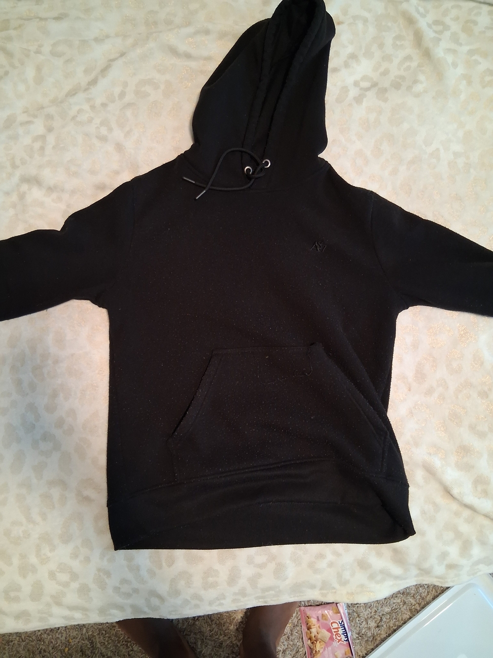 Aeropostale Black Men's Pullover Hoodie